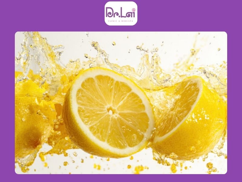 Giảm mụn bằng chanh tươi