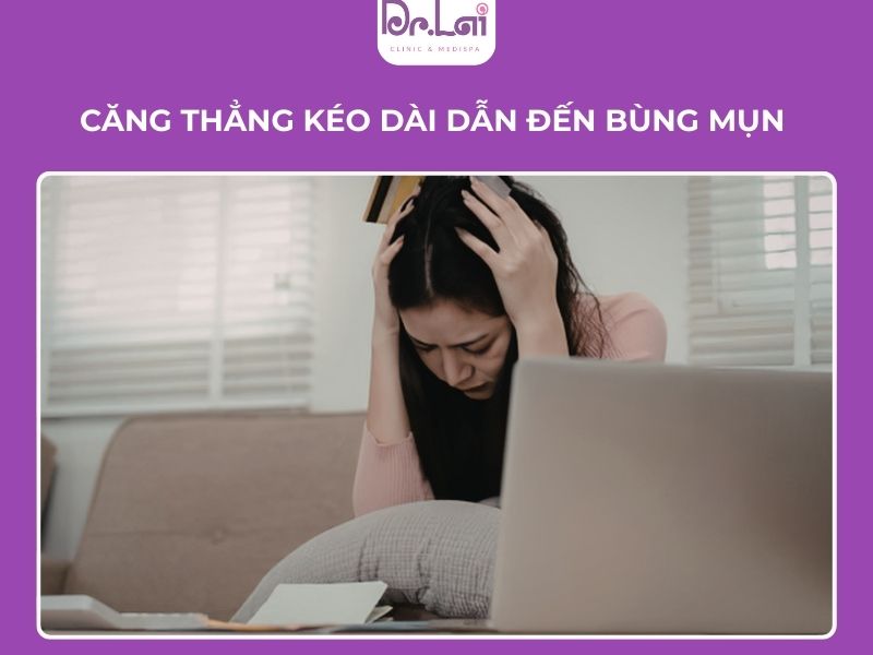 Nguyên nhân bị mụn trứng cá ở trán