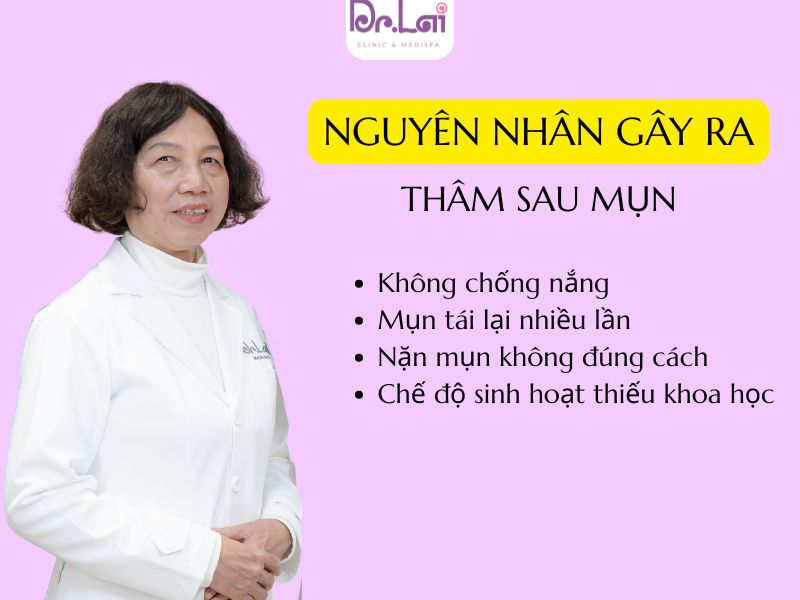 Nguyên nhân khiến tình trạng thâm mụn ngày càng nặng hơn