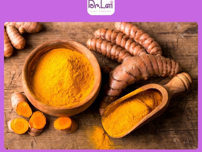 Sử dụng nghệ trong điều trị nám