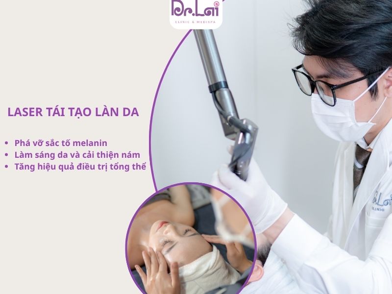 Kết hợp liệu pháp chuyên sâu (Laser)