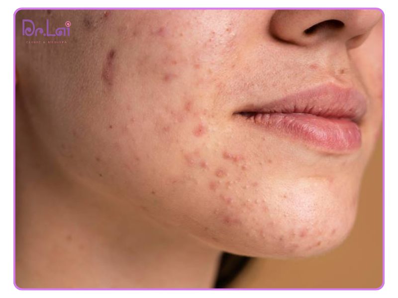 Da nhạy cảm dễ bị nổi mụn