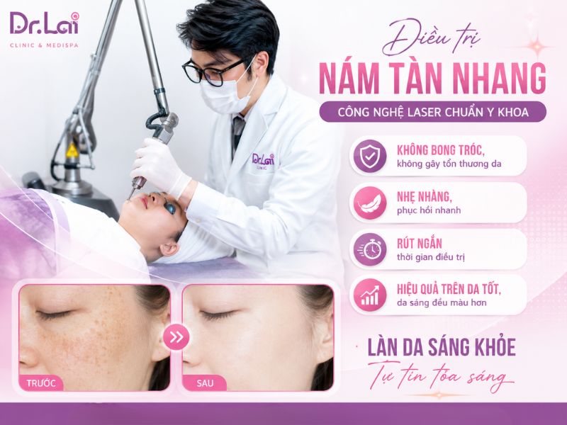 Ưu điểm điều trị da bằng laser