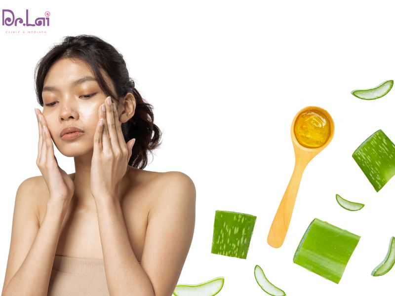 Dùng nha đam đặc biệt phù hợp với làn da đang có dấu hiệu kích ứng hoặc nhạy cảm sau mụn