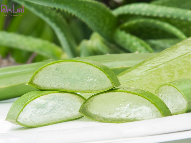 Trị thâm mụn tự nhiên với nha đam