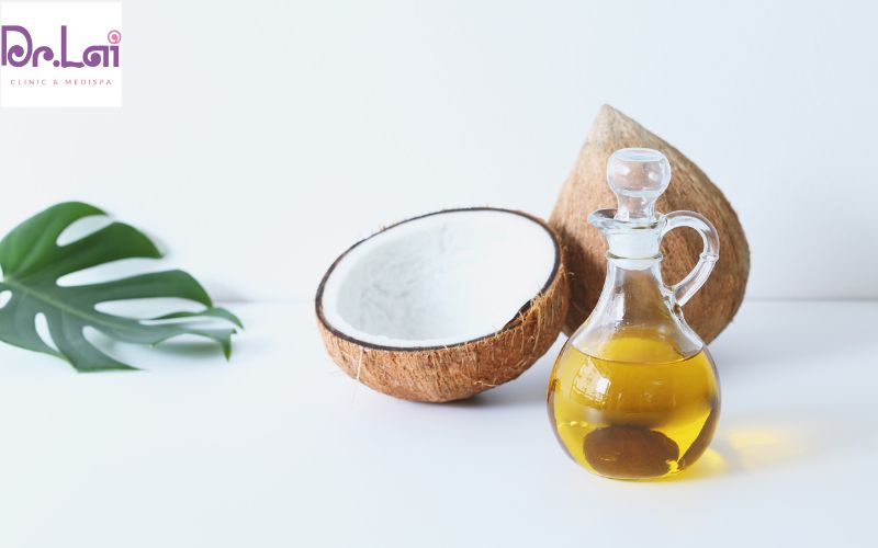 Chữa nám tàn nhang bằng dầu dừa